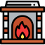 Fireplace icon 64x64