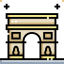 Arc de triomphe icon 64x64