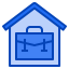 Working at home icon 64x64