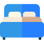 Double bed icon 64x64