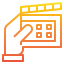 Clapperboard icon 64x64