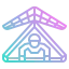 Hang gliding icon 64x64