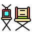 Director chair icon 64x64