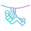 Zip line icon 64x64