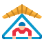 Hang gliding アイコン 64x64