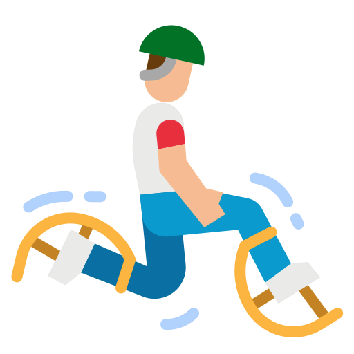 Jumping icon