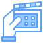 Clapperboard icon 64x64