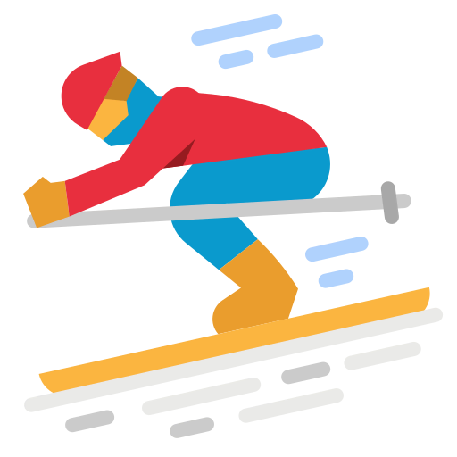 Skiing icon