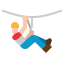 Zip line icon 64x64