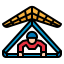 Hang gliding アイコン 64x64