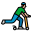 Kick scooter icon 64x64