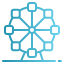 Ferris wheel icon 64x64