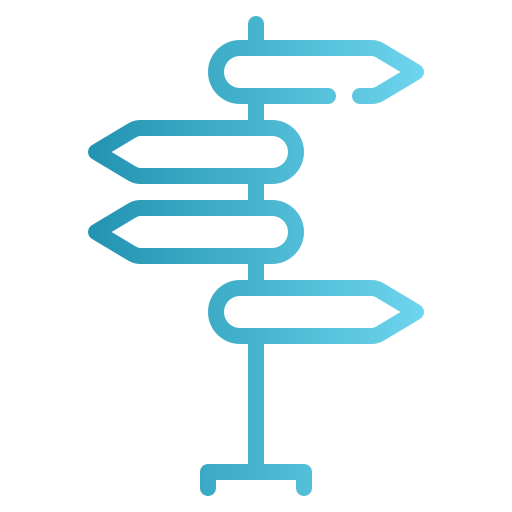 Guidepost icon