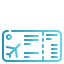 Boarding pass icon 64x64