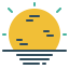 Sun icon 64x64