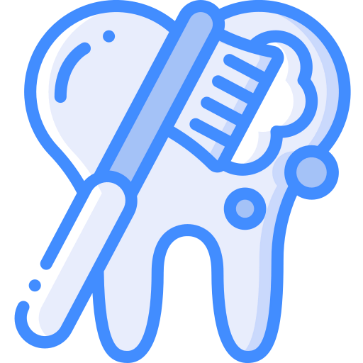 Teeth brush icon