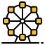 Ferris wheel icon 64x64