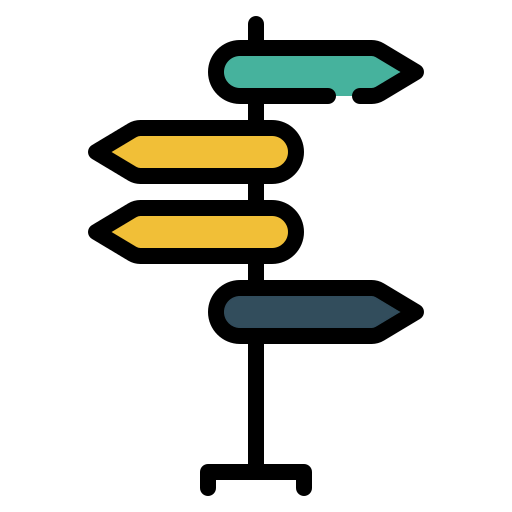 Guidepost icon
