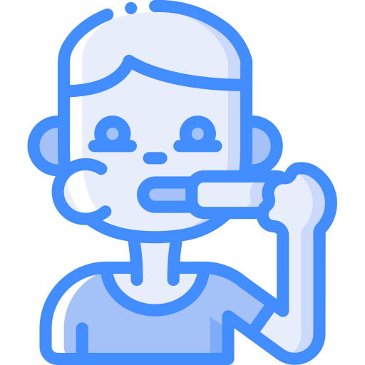 Brushing teeth icon
