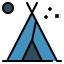 Tent icon 64x64