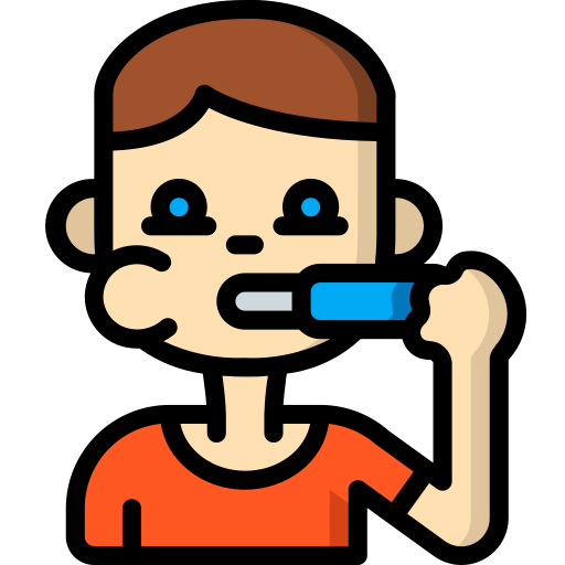 Brushing teeth icon
