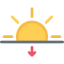 Sunset icon 64x64