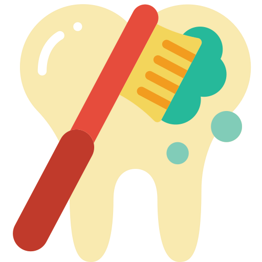 Teeth brush icon