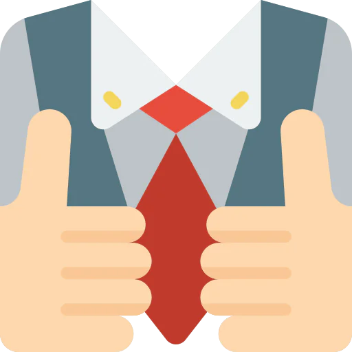 Getting dressed icon