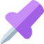 Push pin icon 64x64
