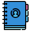 Contact list Symbol 64x64