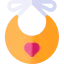 Baby bib icon 64x64