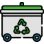 Recycling bin icon 64x64