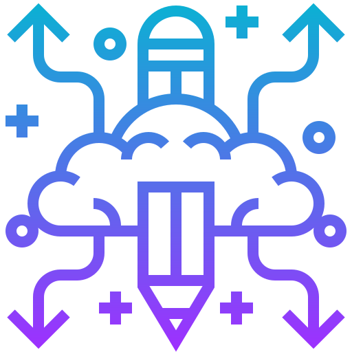 Design thinking icon