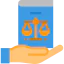 Law book icon 64x64