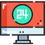 24 hours icon 64x64