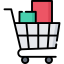 Shopping cart icon 64x64