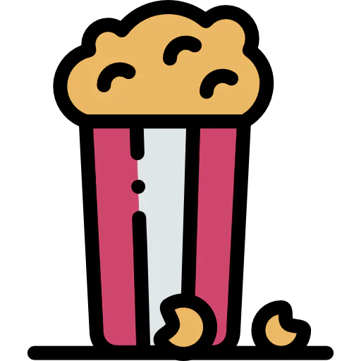 Pop corn icon