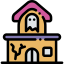 Haunted house icon 64x64