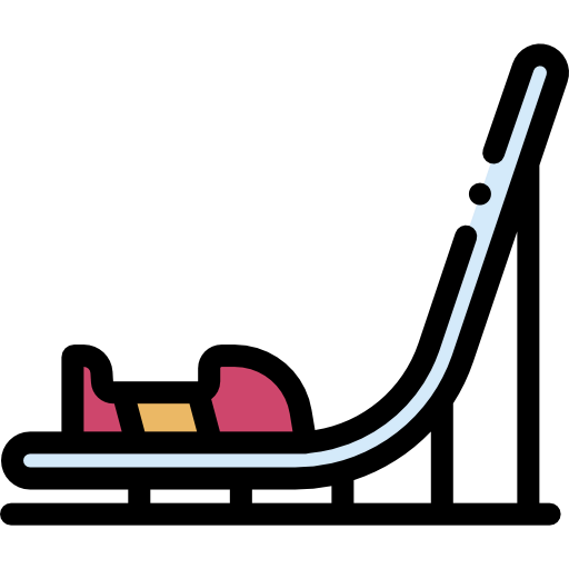 Roller coaster icon