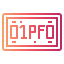 License plate icon 64x64
