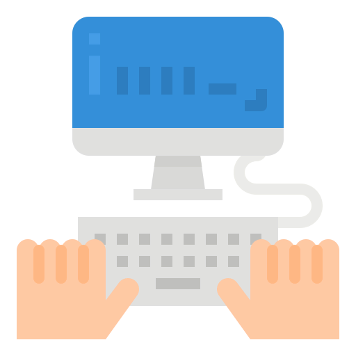 Typing icon