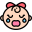 Baby girl icon 64x64