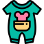 Baby clothes icon 64x64