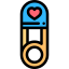 Safety pin icon 64x64