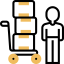 Delivery cart Symbol 64x64