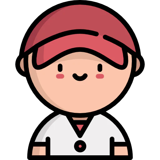Baseball player icon