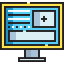Monitor Symbol 64x64