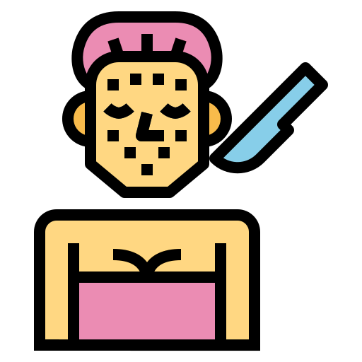 Plastic surgery icon