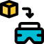 Vr glasses icon 64x64
