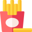 French fries icon 64x64